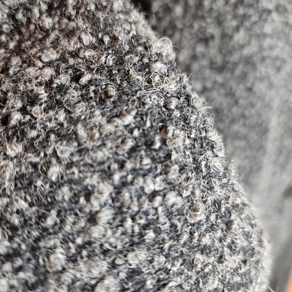 Sandro grey wool plus size coat. - Picture 16 of 16